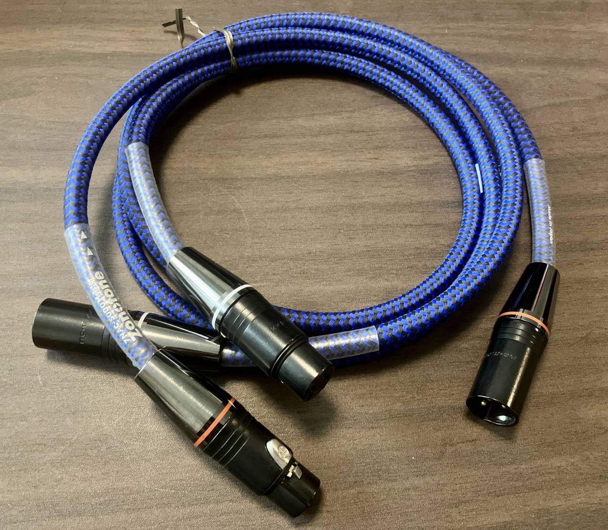 赤字超特価，送料無料 ゾノトーン ZONOTONE 7NAC-5000MEISTER XLR1.0 XLRケーブル 1mペア(XLRケーブル)｜売買されたオークション情報、yahooの商品情報をアーカイブ公開 - オークファン XLRケーブル