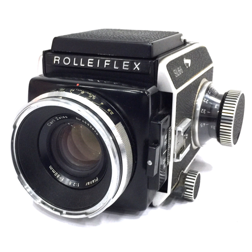 ROLLEIFLEX SL66 Carl Zeiss Planar 1:2.8 80mm 中判カメラ フィルムカメラ マニュアルフォーカス