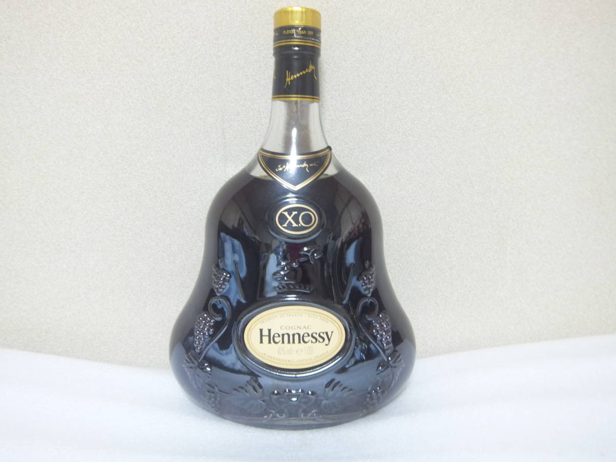 ☆【未開栓】Hennessy/ヘネシー XO 金キャップ、 ブランデー