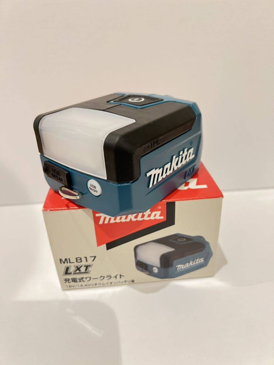 新品未使用　makita マキタ　14.4V/18V 充電式ワークライト　ML817