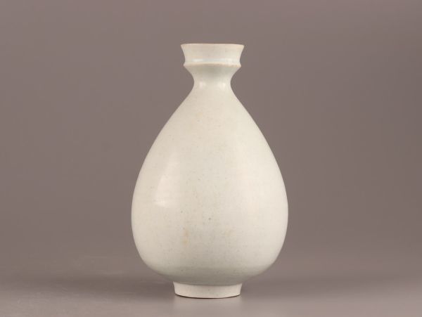 古美術 朝鮮古陶磁器 李朝 白磁 徳利 時代物 極上品 初だし品 C0436
