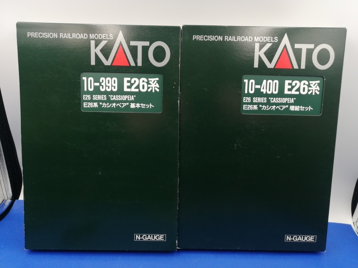 室内灯付 KATO E26系「カシオペア」12両フル編成 10-399,400 KATO