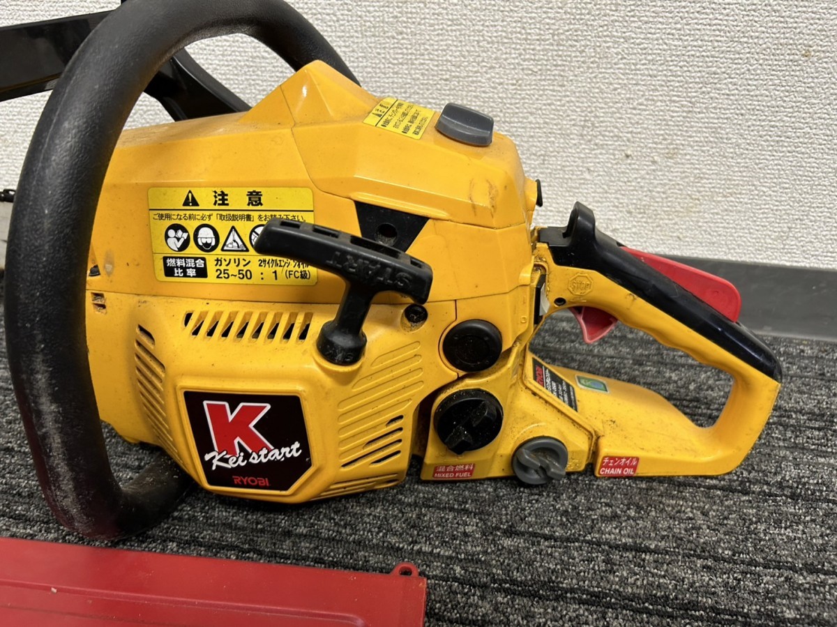 A3 RYOBI リョービ ESK-3500 エンジンチェーンソー 350㎜ 電動工具 