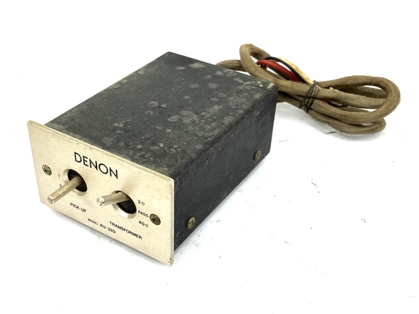 DENON AU-320 MCカートリッジ用昇圧トランス DENON MCカートリッジ昇圧 DENON AU-320 MCカートリッジ用昇圧トランス 磁気シールド3重仕様 デンオン デノン △ 4FAED-6