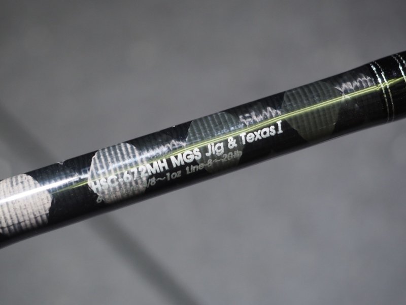 A753 Abu Garcia 2ピースロッド Hornet Stinger HSC-672MH MGS