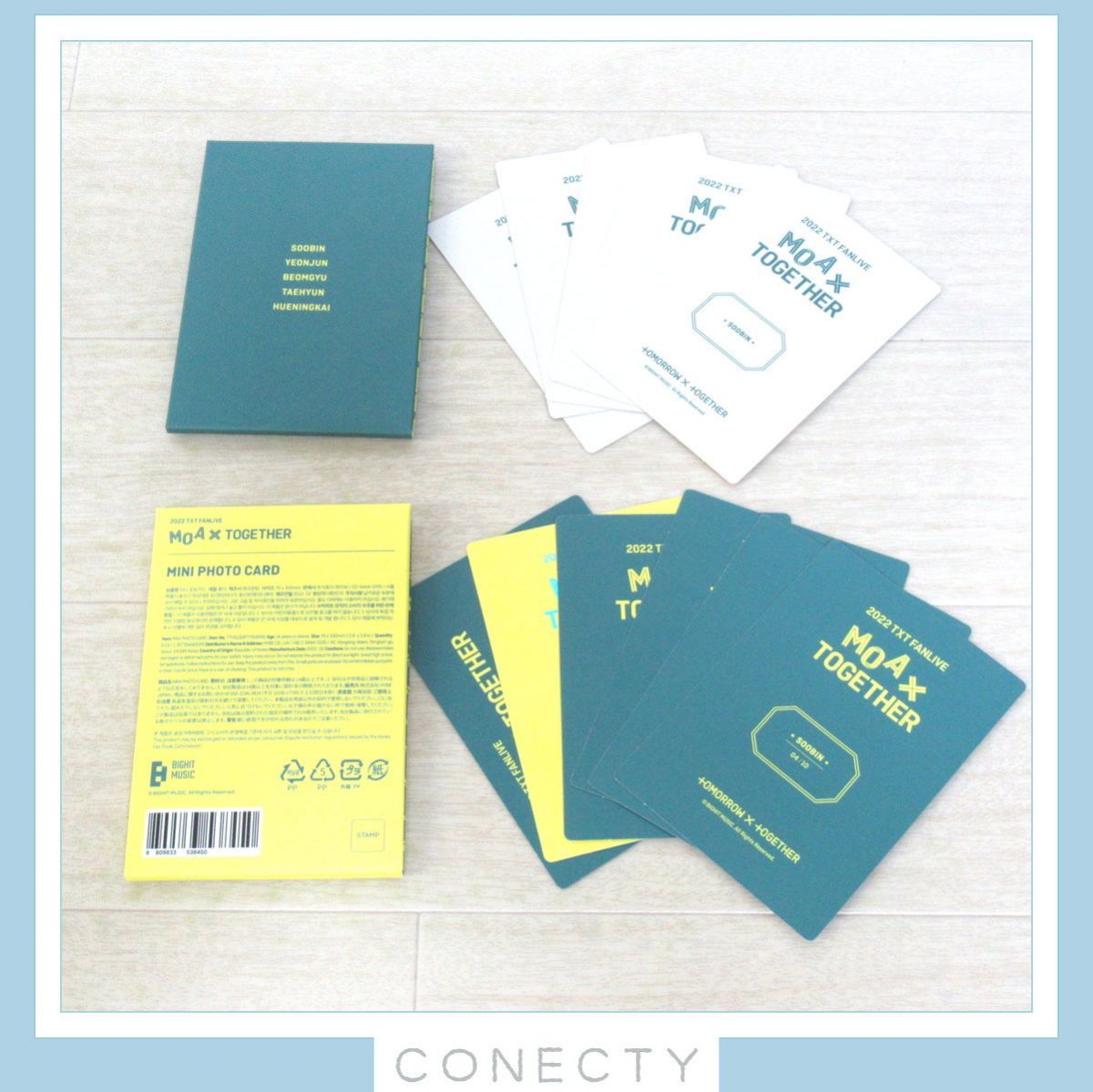 TOMORROW X TOGETHER 2022 TXT FANLIVE MOA X TOGETHERミニフォト 