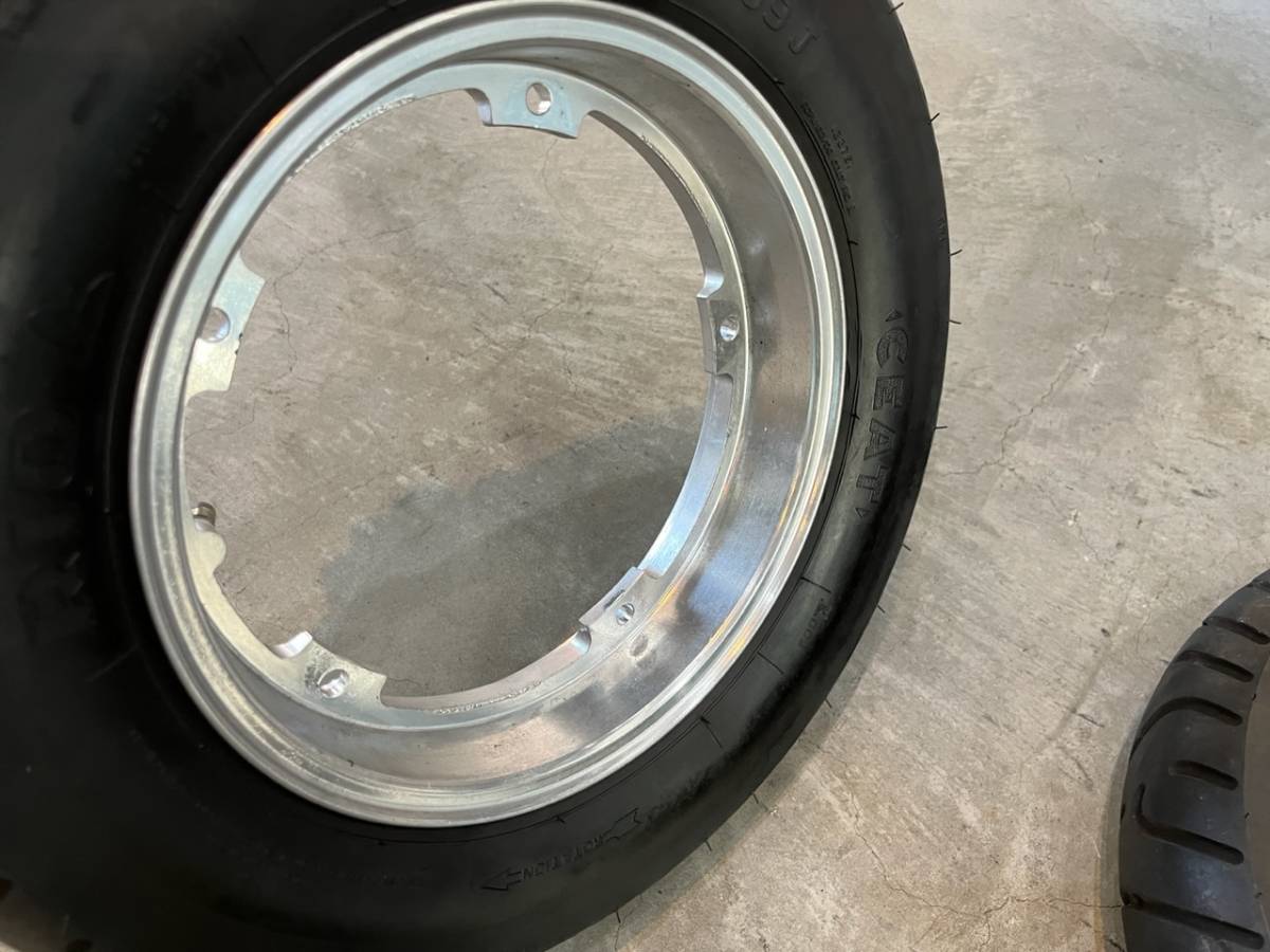 Vespa ベスパ 10インチ 2.0アルミチューブレスホイール2本セット ET3 
