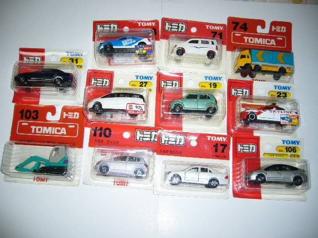 古いトミカ ブリスター 11台セット(乗用車)｜売買されたオークション