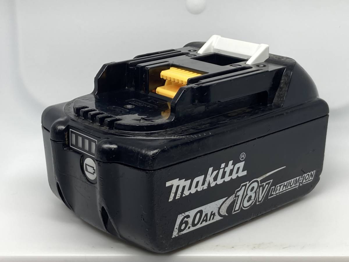 【送料0】純正！マキタ バッテリー 18v 6.0Ah【BL1860B】残量表示あり　税無　 Makita 　/7103