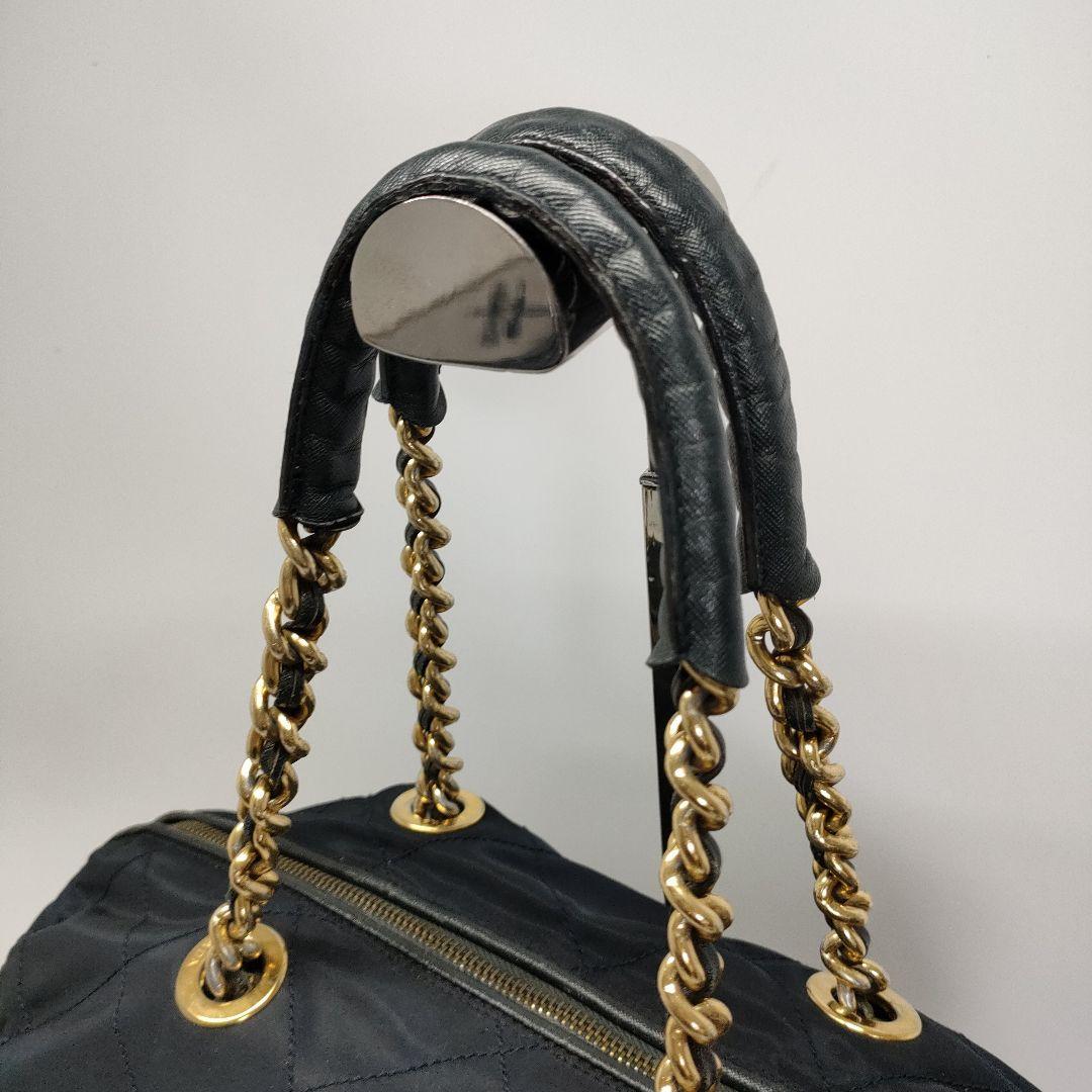 1円～ 最高級PRADA プラダ キルティング チェーン トートバッグ ミニ 