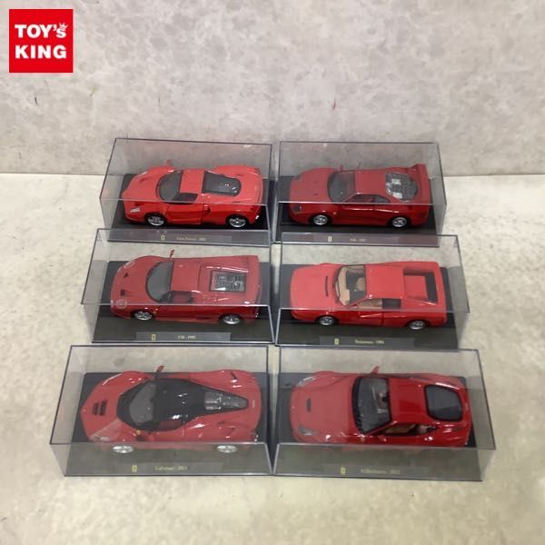 1円〜 訳あり ブラーゴ 1/24 フェラーリ テスタロッサ 1984 フェラーリ F50 1995 他