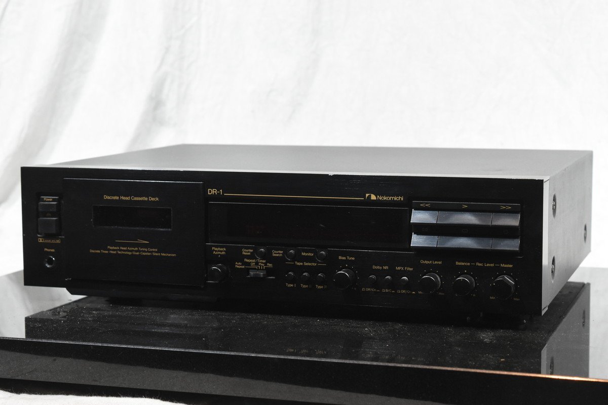 300台限定ナカミチDR-3 カセットデッキNakamichi Nakamichi/ナカミチ カセットデッキ DR-1【ジャンク品】 DR-1 カセット