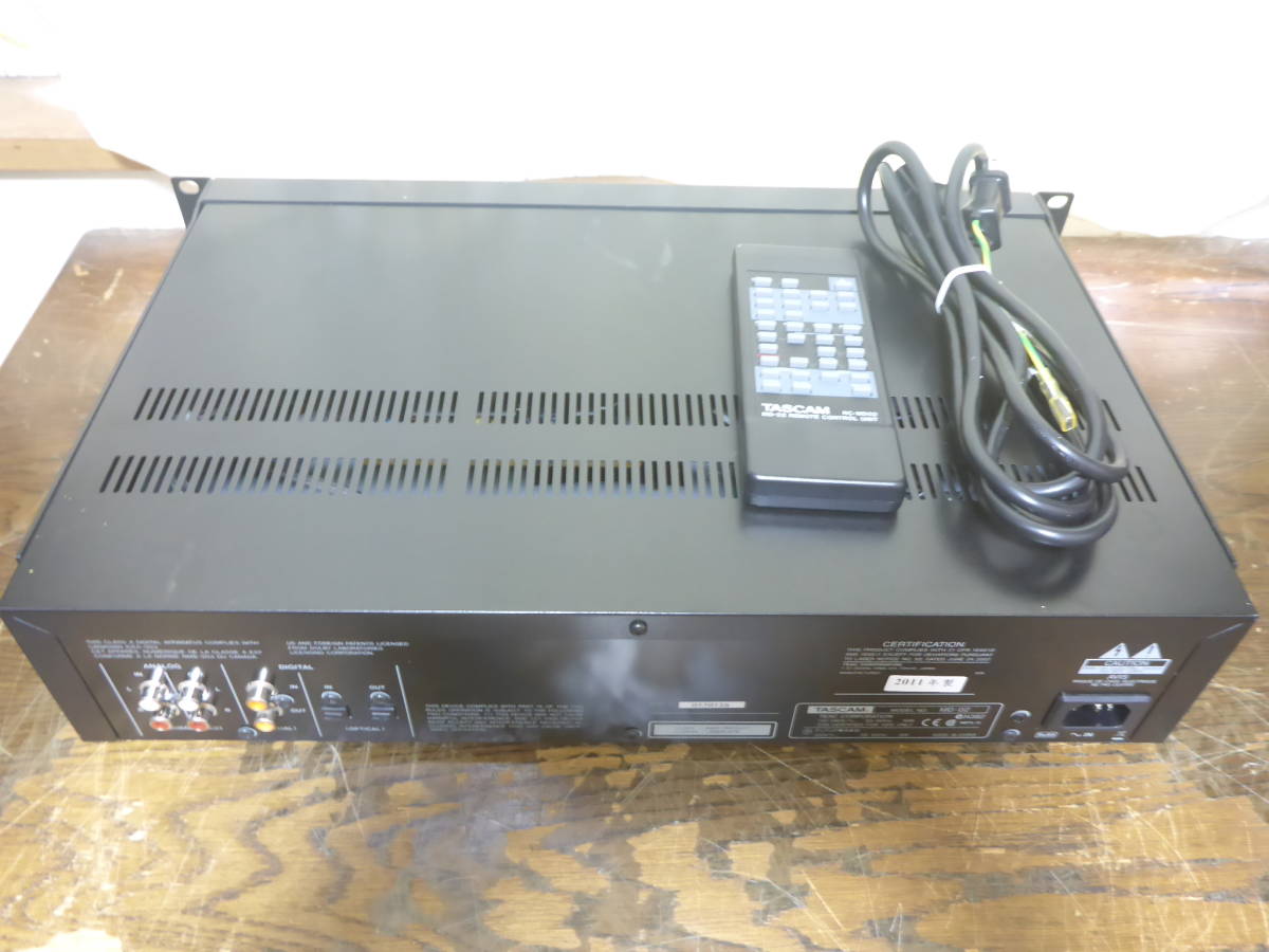 得価，大人気 TASCAM MD-02 業務用MDレコーダー タスカム