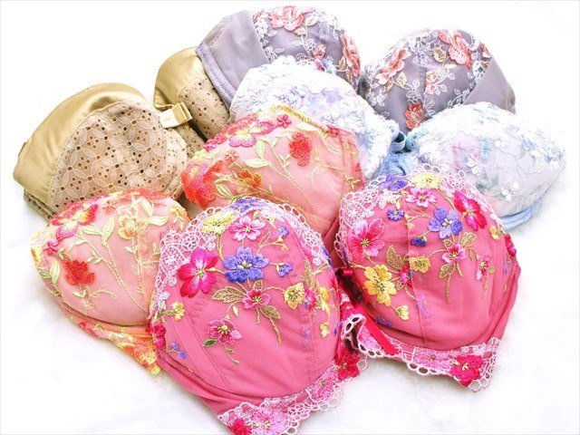 CE5-E27☆【カワイイが詰まったお得セット♪】高級Wacoalワコールやウンナナクール.Triumph/トリンプ*大きいカップ有*補正ブラ5枚セット*▲