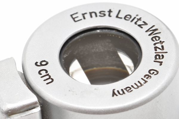 LEICA SGVOO 9cm ライカ SGVOO 9cm ファインダー クローム 革
