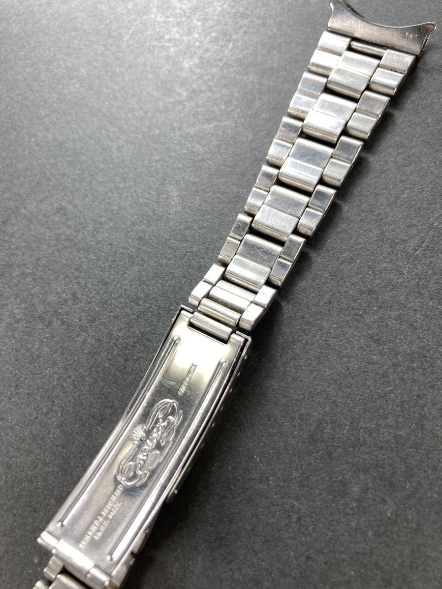 純正 1970年代 フルコマ 7835 FF357 19mm 巻きブレス ロレックス ROLEX