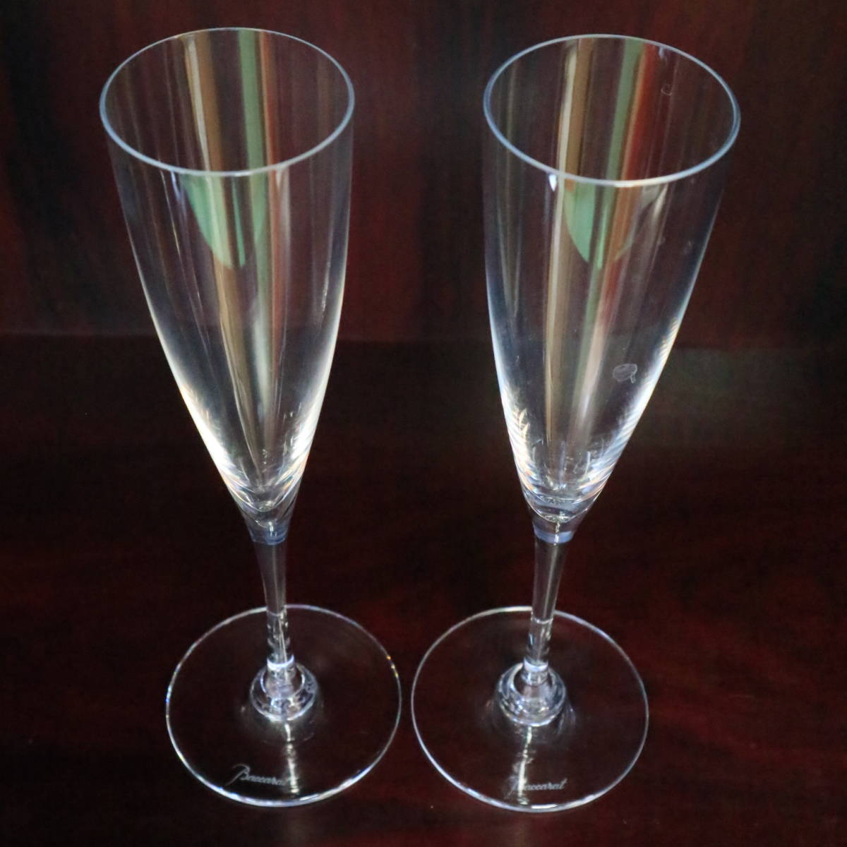 バカラ | グラス Baccarat シャンパングラス ペア 日本 ワイングラス 