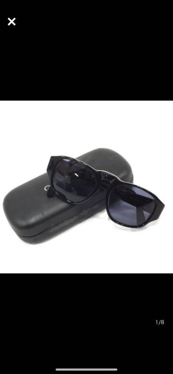 シャネル サングラス アイウェア 01452 94305 ココマーク GD金具 ブラック 保存ケース 付属 CHANEL