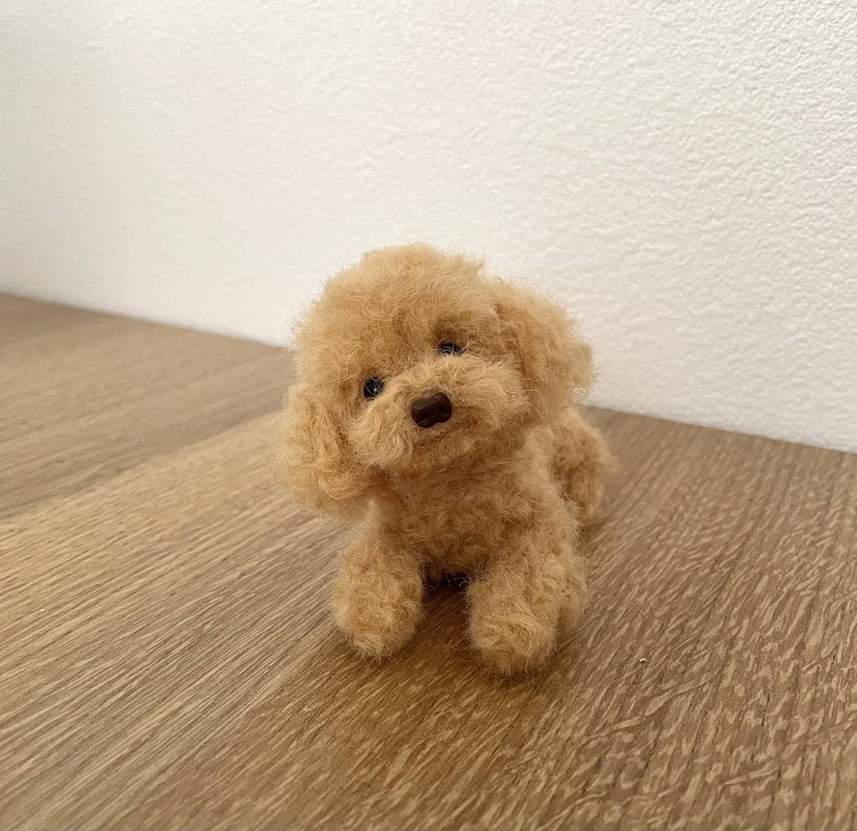 羊毛フェルト あじちゃん様確認用 トイプードル 犬 ハンドメイド