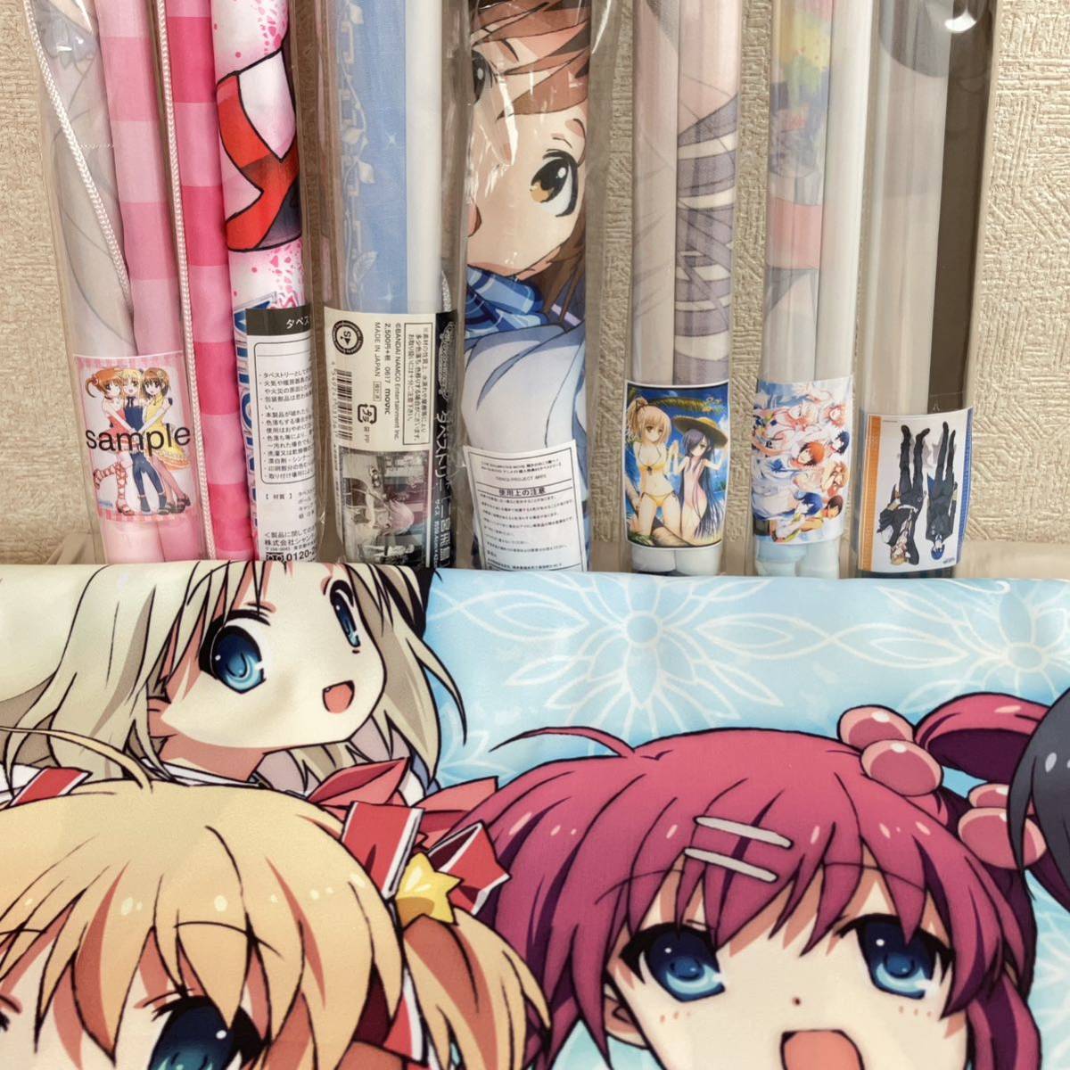 現状品】未使用～中古 タペストリー＆ポスター 28点セットまとめ売り 