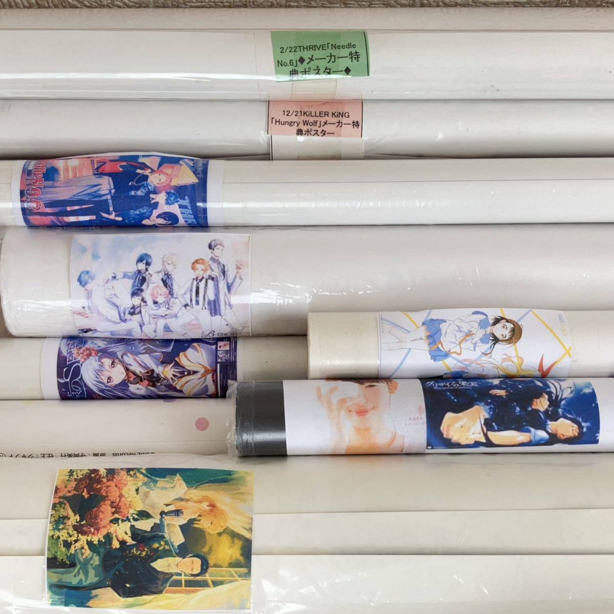 現状品】未使用～中古 タペストリー＆ポスター 28点セットまとめ売り 