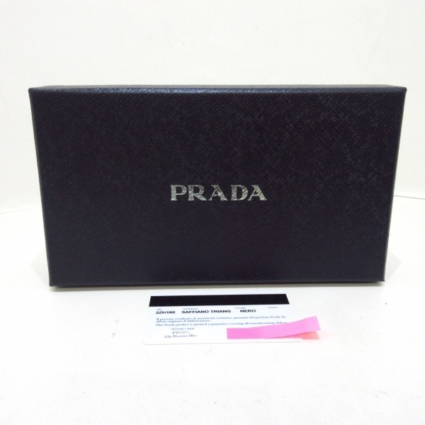 プラダ PRADA 携帯電話ケース 2ZH160 - レザー 黒 iPhoneケース