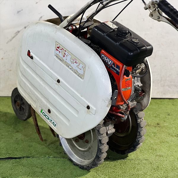 B4s231426 落合 KR-25 クランクカルチ 最大3.5馬力 【整備済み】 茶園