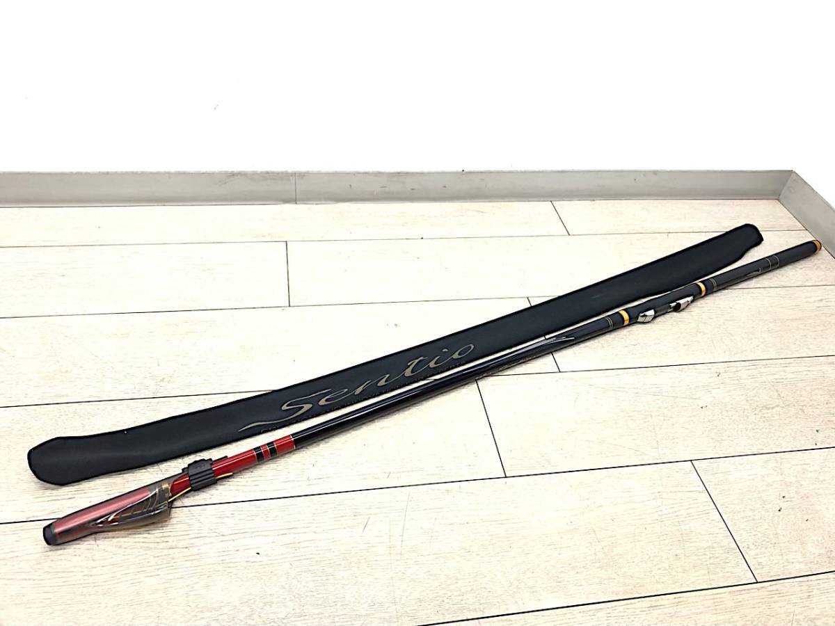 6/173 がまかつ がま磯 Sentio センティオ 15-53 磯竿 ロッド ソフト