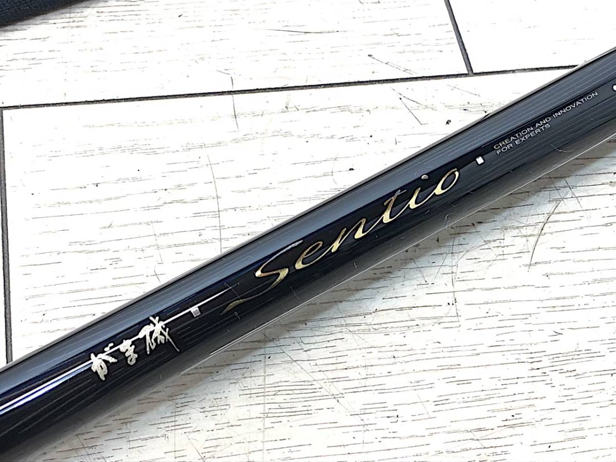 6/173 がまかつ がま磯 Sentio センティオ 15-53 磯竿 ロッド ソフト