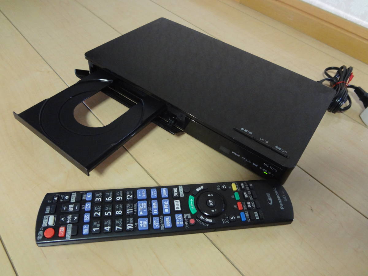 テレビ・映像機器 W349 Panasonic ブルーレイプレーヤー DMP-UB30-K 本体