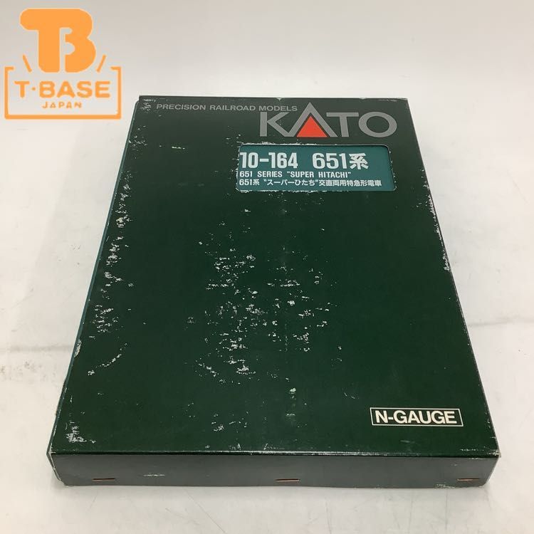 現状品 1円〜 ジャンク KATO Nゲージ 10-164 651系 “スーパーひたち” 交直