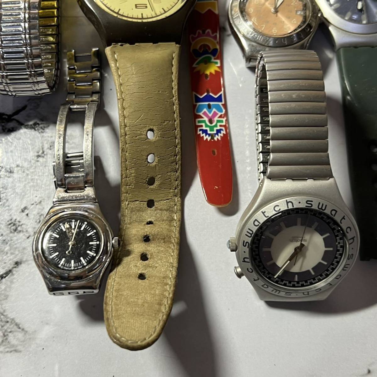1円~【まとめ売り】swatch スウォッチ IRONY クォーツ レディース 