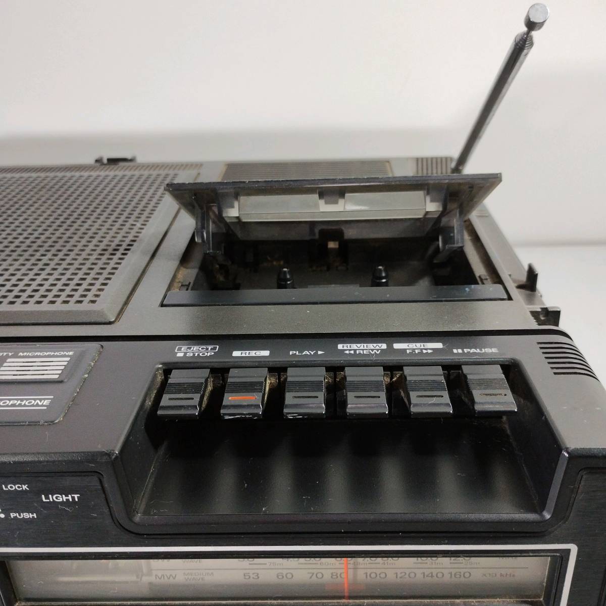 旧裏　まとめ売り　美品-傷汚れあり HITACHI MARK5 日立白黒テレビ K-59・ラテカセ ラジカセ 白黒テレビ
