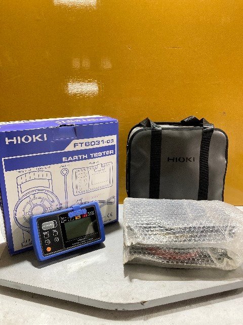 1円スタート！美品】HIOKI 接地抵抗計 FT6031-03 アーステスター 付属 