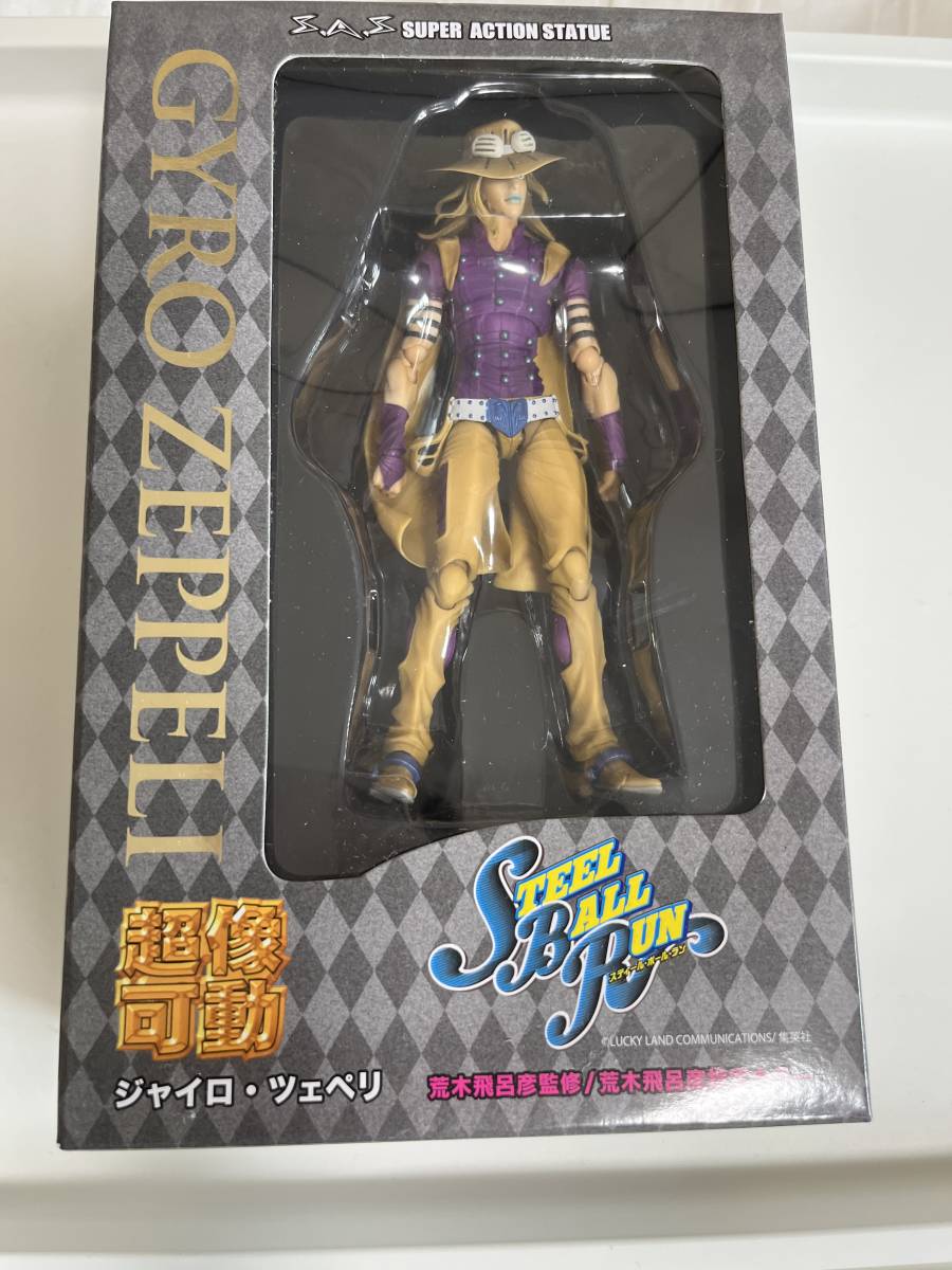 超像可動 ジャイロ・ツェペリ WF限定セリフプレート付き ジョジョの