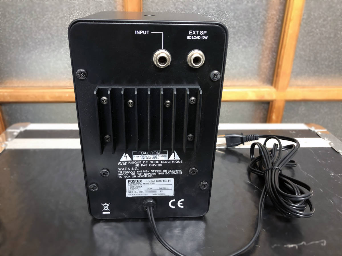FOSTEX (フォステクス) 6301B-H 1個 プロフェッショナルモニター 放送 