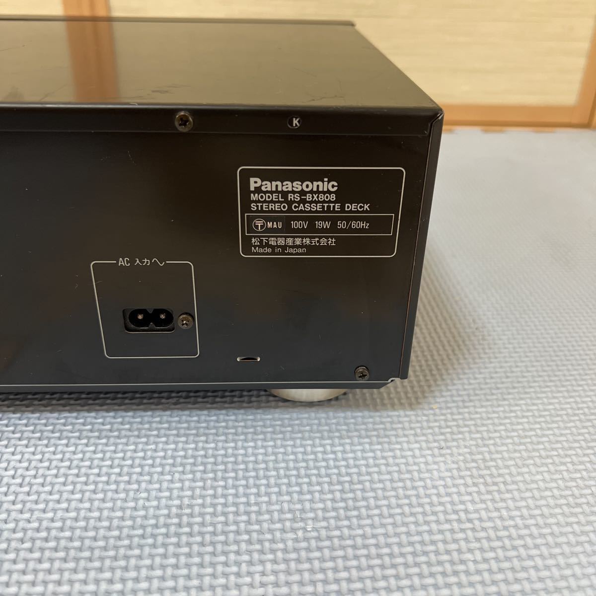 パナソニック RS- 3HEAD AA Panasonic rs-bx808 Yahoo!オークション