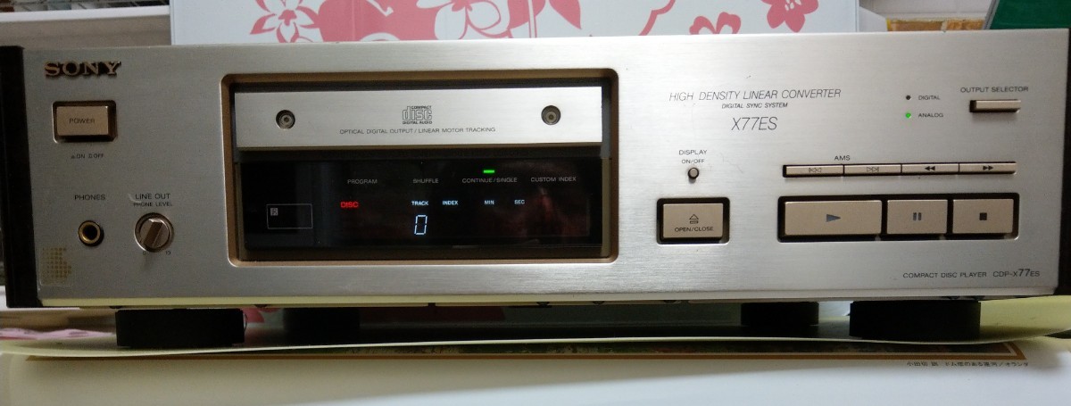 SONY CDP-X77ES ソニー アバックWEB-SHOP - 中古SONY CDプレーヤー