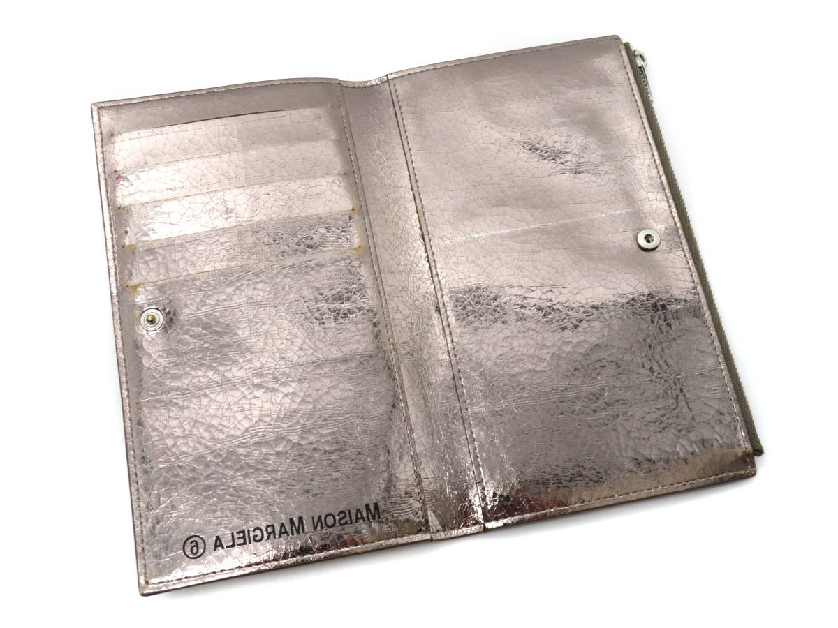 10692 美品 Maison Margiela メゾンマルジェラ クラック加工 本革 