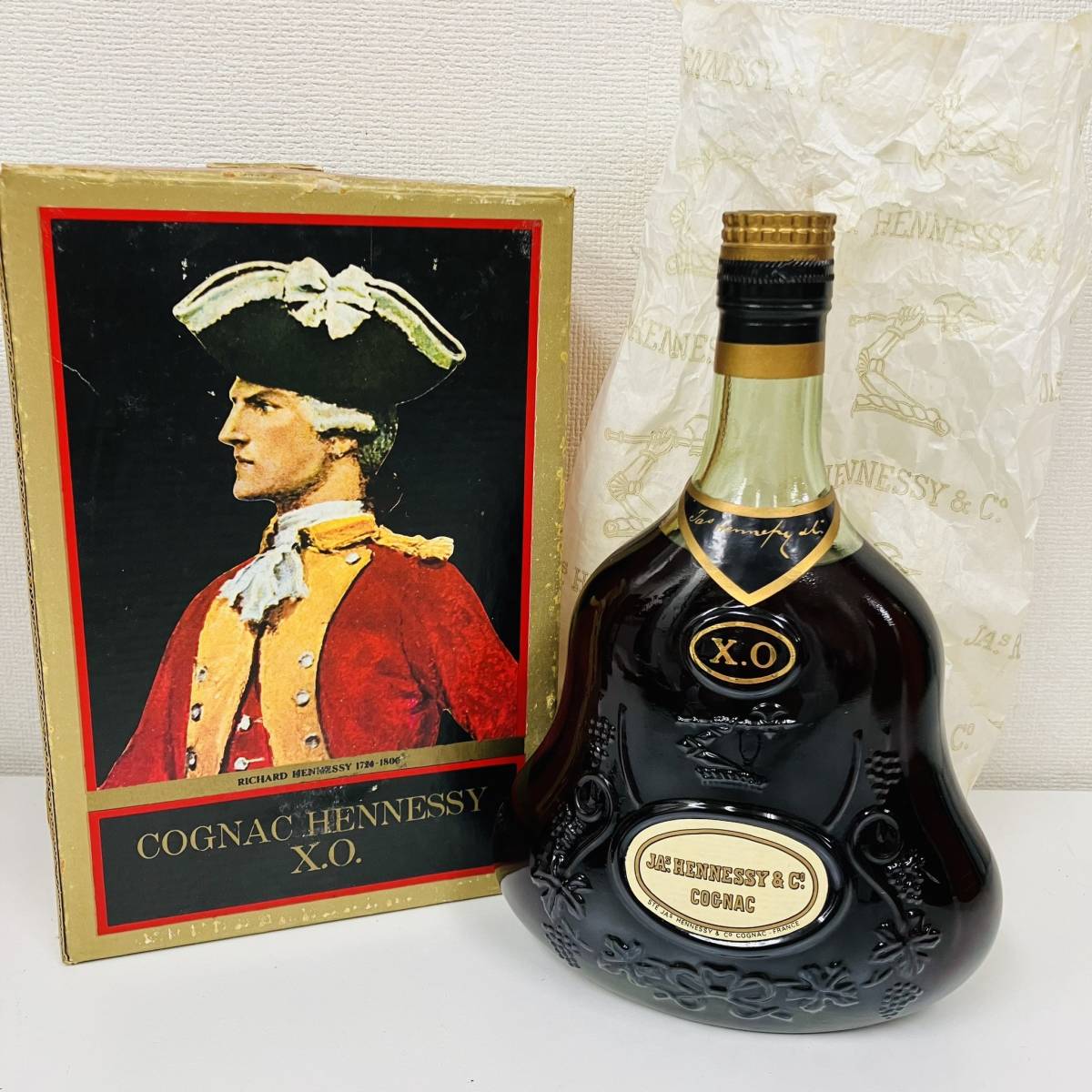未開栓 Hennessy XO 700ml グリーンボトル ヘネシー コニャック