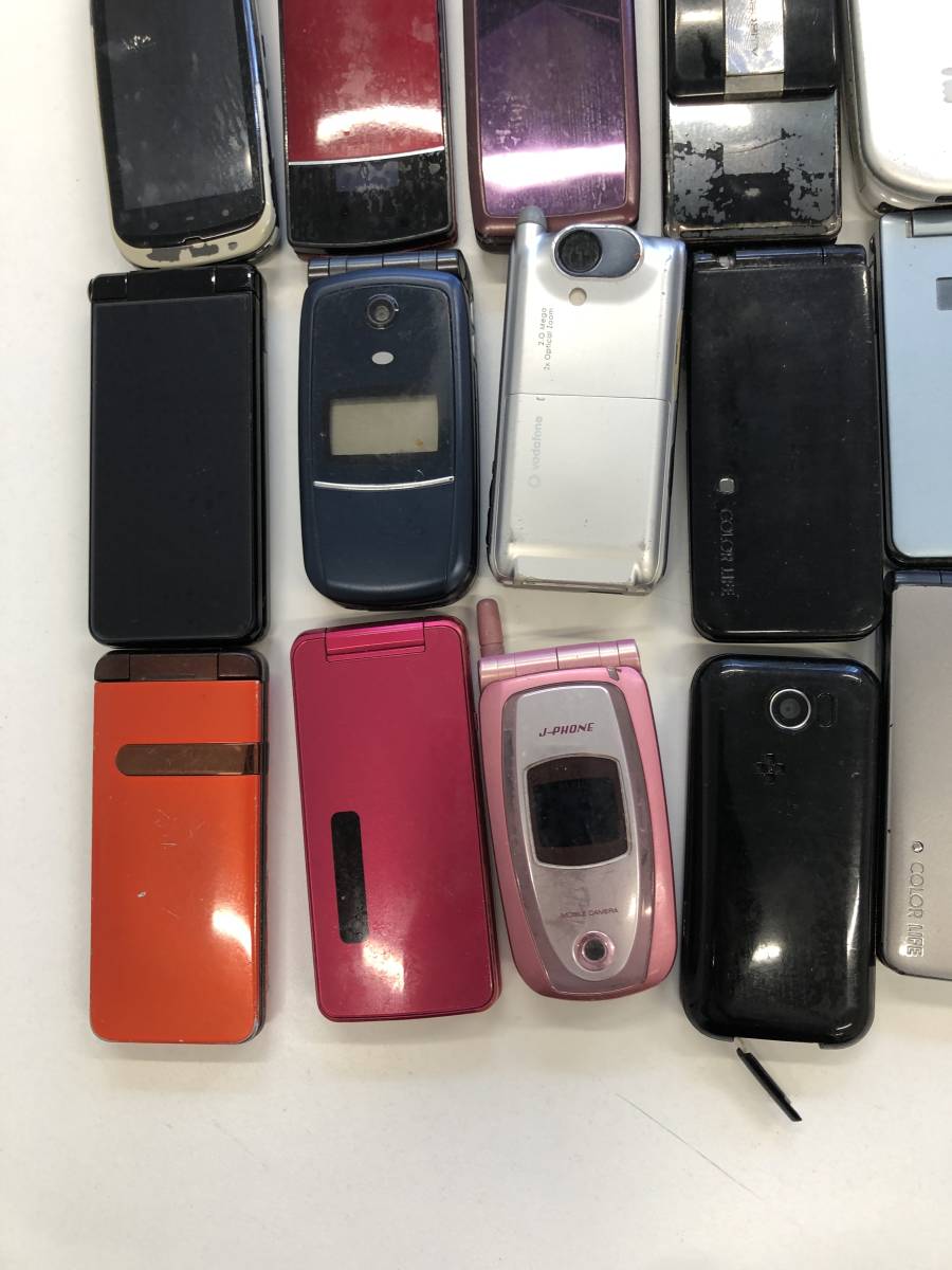 ガラケー まとめて 大量 36台 ジャンク 携帯電話 ガラケー ジャンク 36