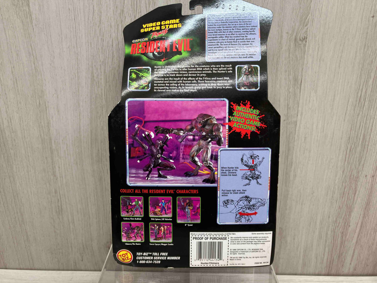 未開封品］ TOY BIZ トイビス CAPCOM RESIDENT EVIL バイオハザード