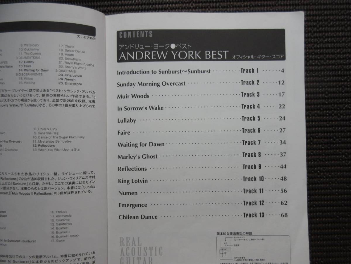 【楽譜】「アンドリュー・ヨーク ベスト」ヨーク本人によるデモ演奏CD付 楽譜】「アンドリュー・ヨーク ベスト」ヨーク本人によるデモ演奏CD付