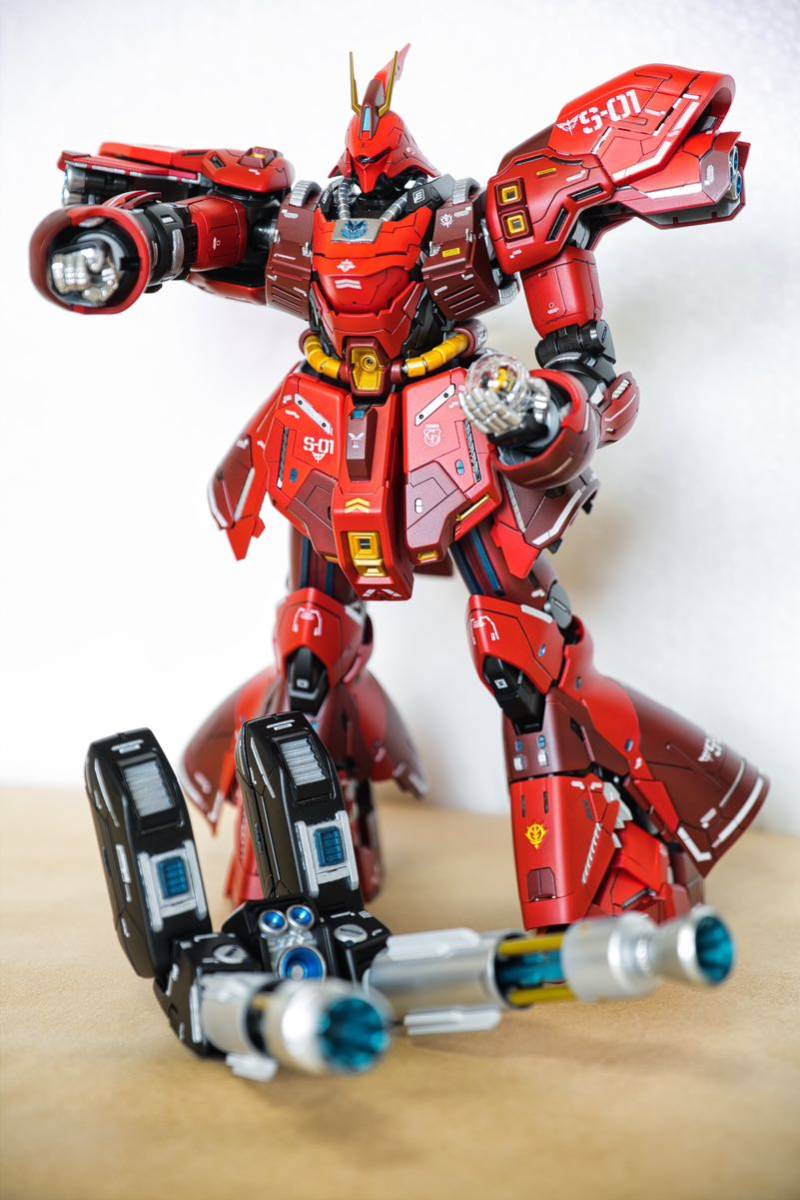 【高品質，豊富な】 塗装済完成品 MG 1/100 MSN-004 SAZABI サザビー Ver.Ka おまけ有り(完成品)｜売買されたオークション情報、yahooの商品情報をアーカイブ公開 - オークファン 完成品