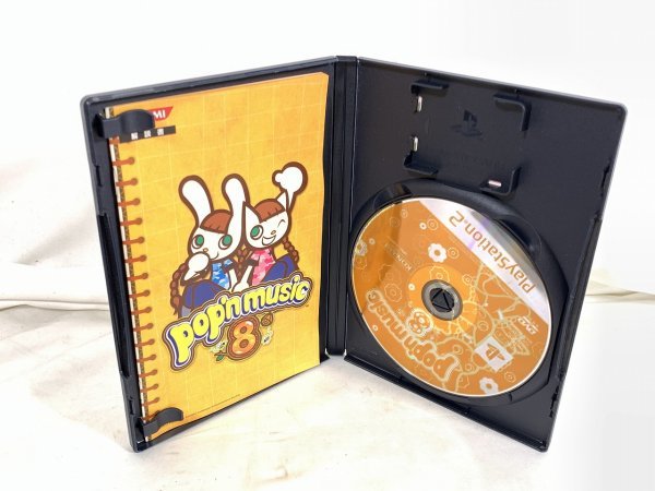 中古品】PS2 ソフト KONAMI ポップンミュージック 7～10 Best Hits 計5