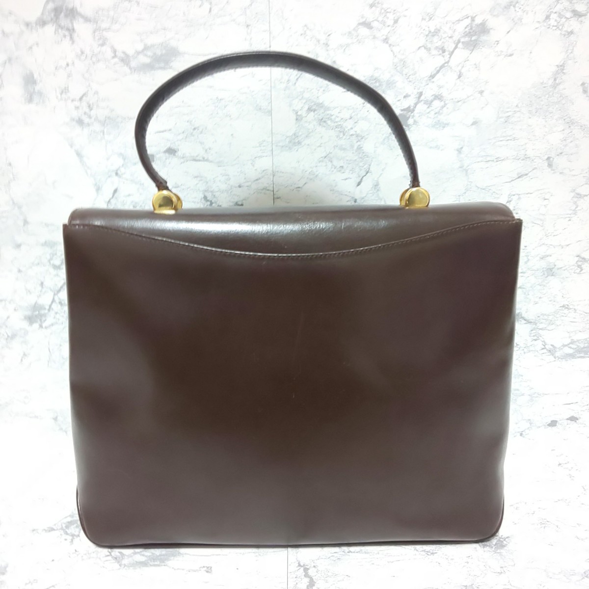 極美品/希少】BALLY バリー ヴィンテージ フラップハンドバッグ トート