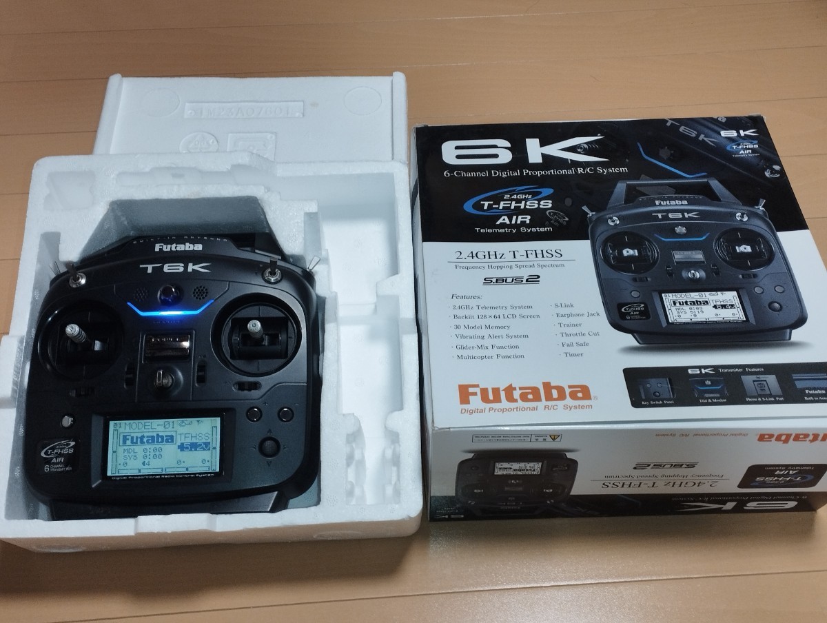 フタバ Futaba 送信機 t6k 6k t-fhss s-fhss ラジコン ヘリコプター