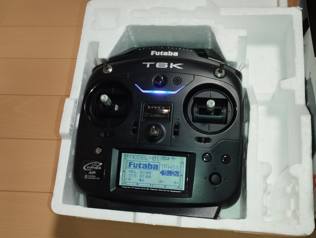 フタバ Futaba 送信機 t6k 6k t-fhss s-fhss ラジコン ヘリコプター