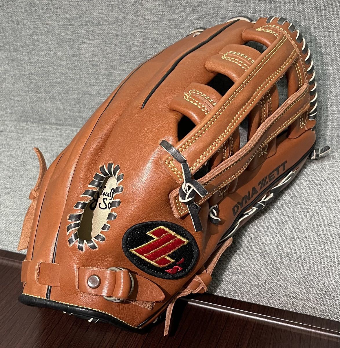 デッドストック】阪神タイガース 亀山モデル ZETT 軟式 外野手用
