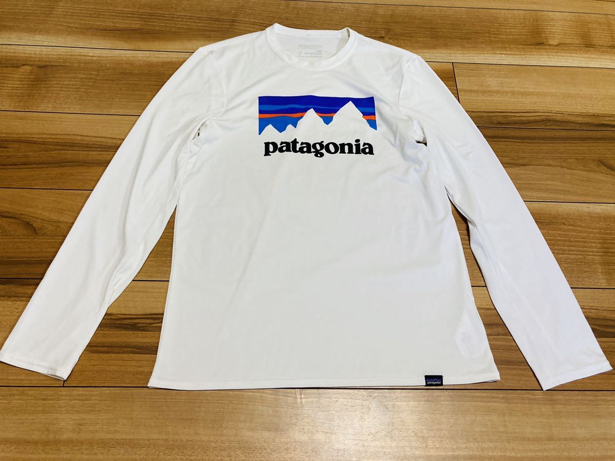 patagonia パタゴニア p6 キャプリーン ベースレイヤー 長袖Tシャツ ロンt 2017年製 Sサイズ アジアンフィットMサイズ